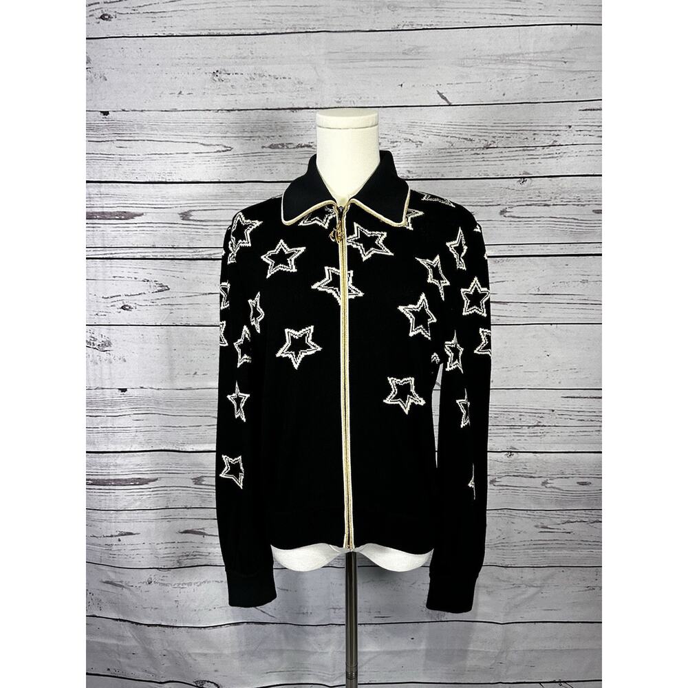 St. John Collection by Marie Gray Zip-Up Sweater Jacket | Size Small